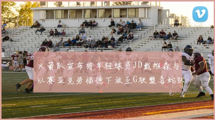 火箭队宣布将年轻球员JD戴维森与以赛亚克劳福德下放至G联盟毒蛇队进行锻炼