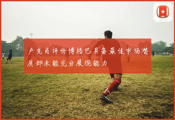 卢克肖评价博格巴具备最佳中场潜质却未能充分展现能力